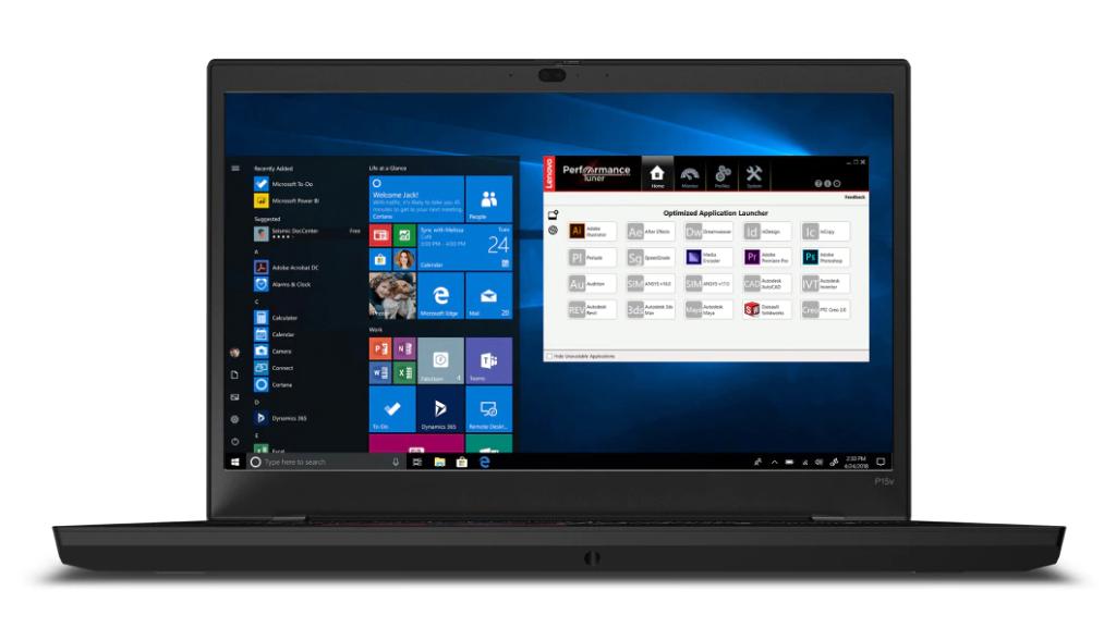 NOTEBOOK LENOVO TS P15V I7-10750 16GB 512SSD P620 4GB 15FHD WPRO