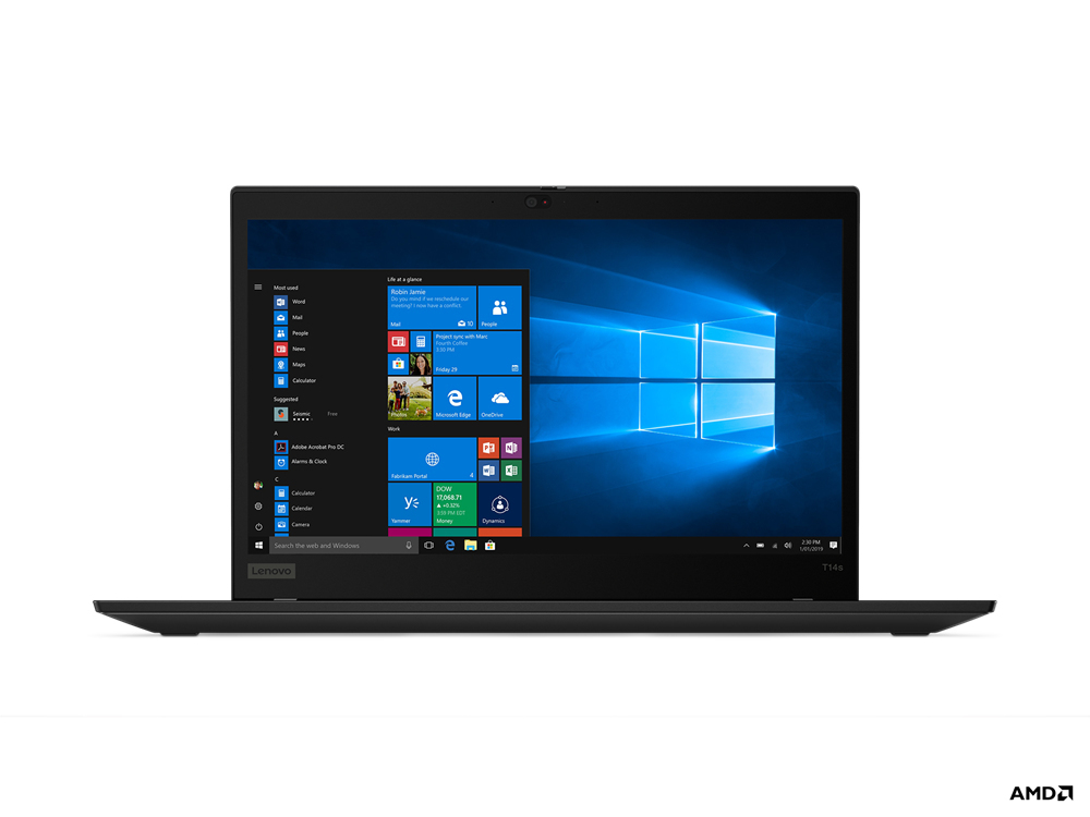 NOTEBOOK LENOVO TS T14S RYZEN 5 PRO 4650U 16GB 512GB 14 W10P 3YDEP