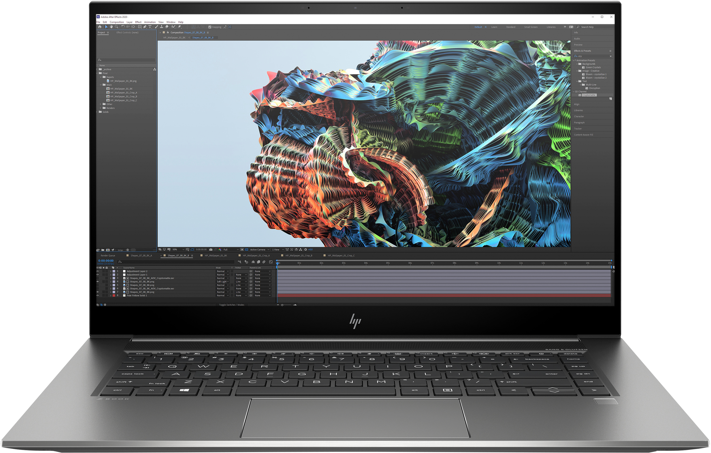 NOTEBOOK HP ZBSG8 I7-11850H 15 32/1 RTX A3000 6GB WIN10P 3YPIC