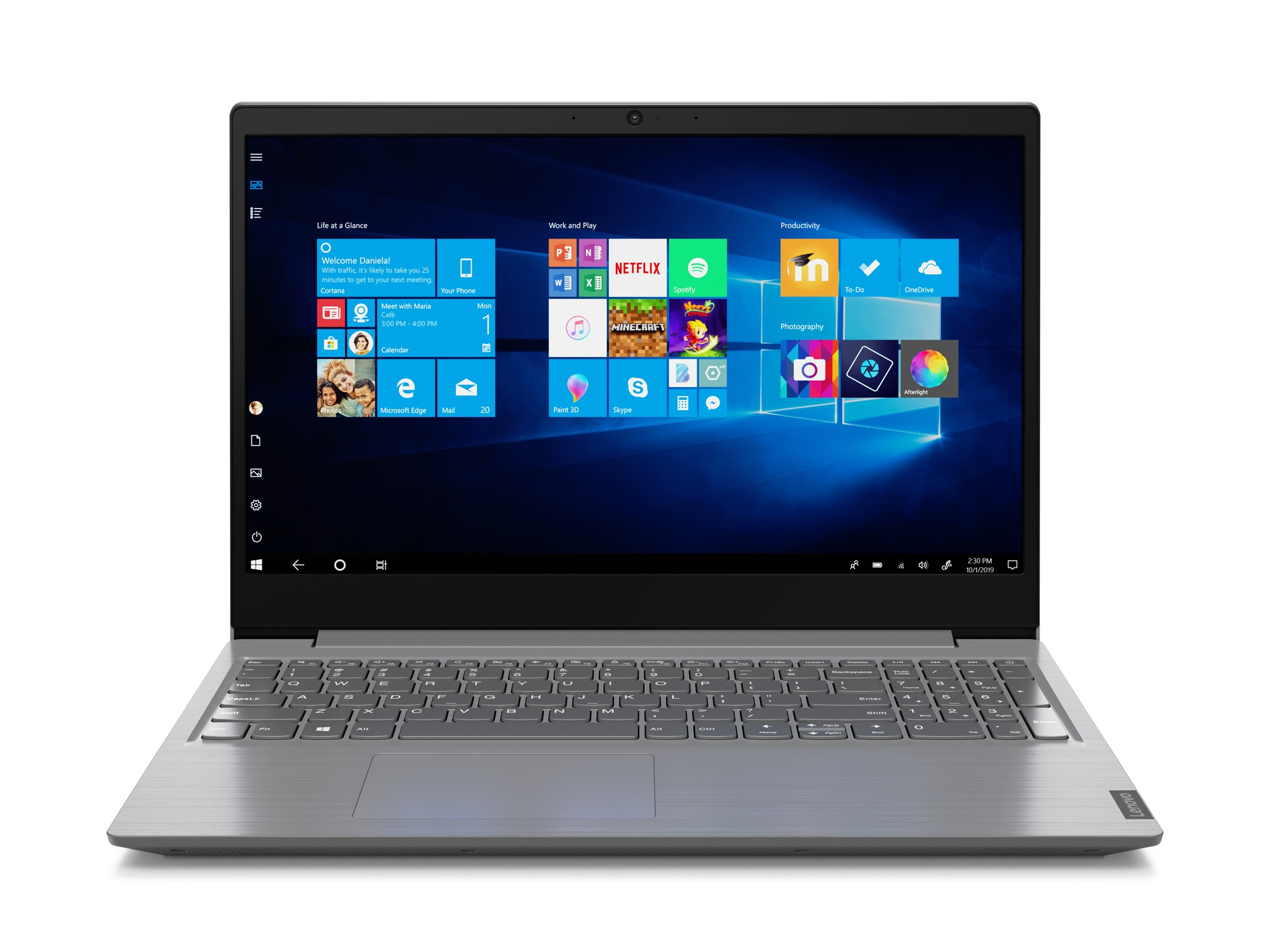 NOTEBOOK LENOVO TS V15 CEL N4020 4GB 256GB SSD 15.6 HD DOS 1YDEP