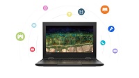 NOTEBOOK LENOVO TS 300E A4-9120C 4GB 32GB 11.6 HD TOUCH CHROME