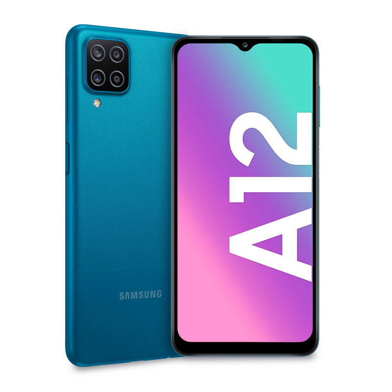 SMARTPHONE SAMSUNG GALAXY A12 128GB BLUE 128GB 4GB LTE
