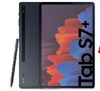 TABLET SAMSUNG GALAXY TAB S7+ BLACK 12.4 WIFI 6GB /128GB